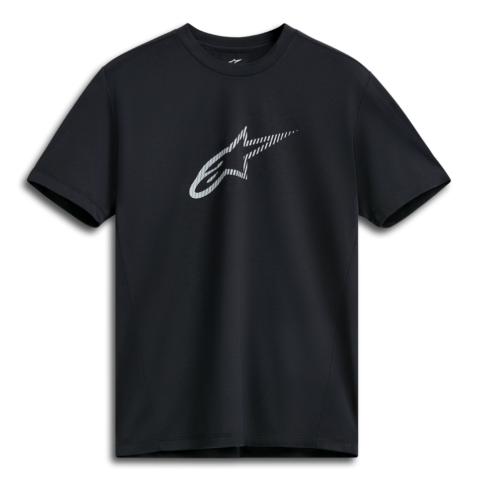 Tee: ALPINESTARS 2025 EXEMPTION PERFORMANCE SS Black