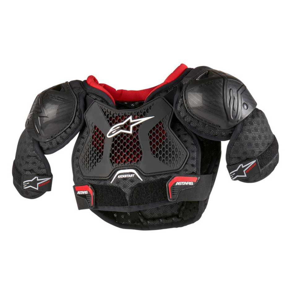 Protection: ALPINESTARS BIONIC ACTION KICKSTART CHEST GUARD Black/Red