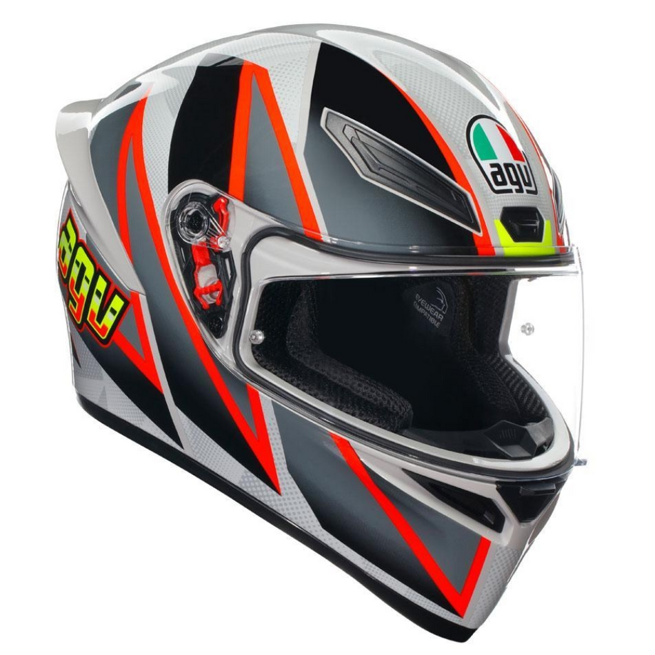 Helmet: AGV K1 S BLIPPER Grey/Red