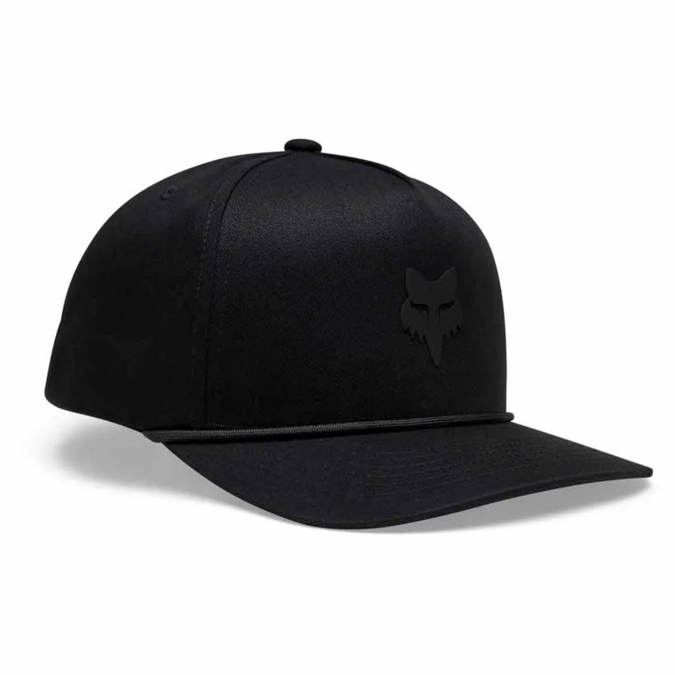 Hat: FOX 2025 HEAD ROPE Black/Black