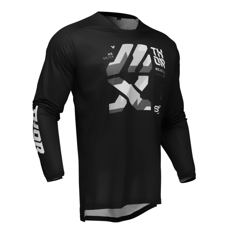Jersey: THOR 2025 LAUNCHMODE Brave Black/Gray