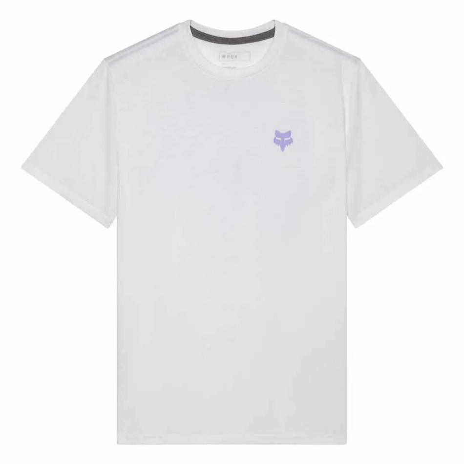 Tee: FOX 2025 FREQUENCY SS TECH Optic White
