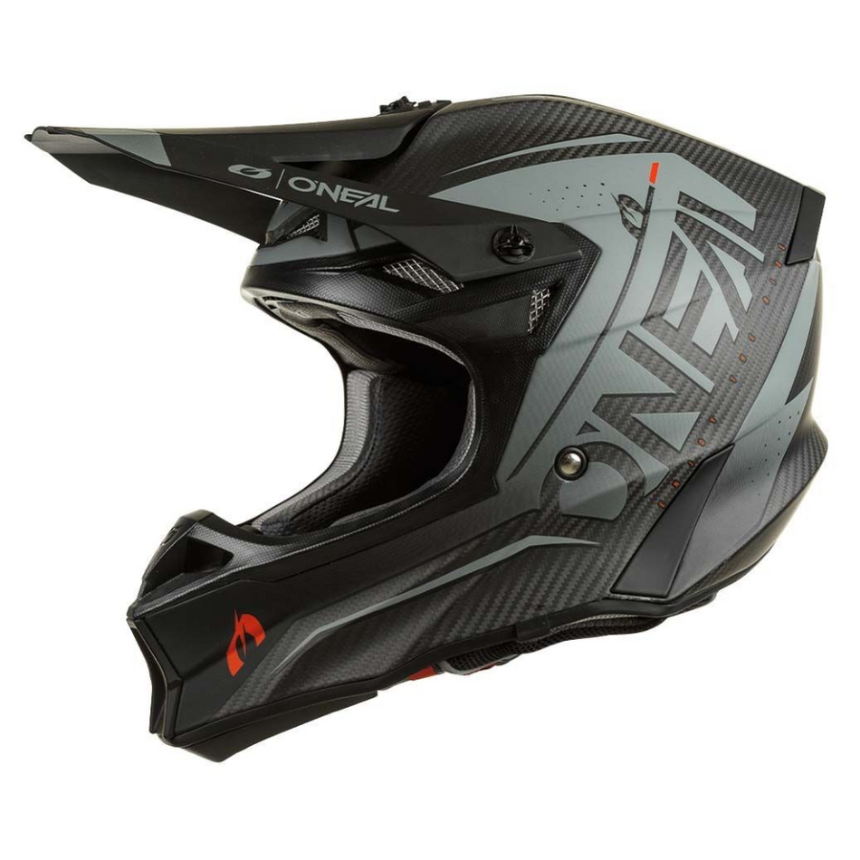 Helmet: ONEAL 2025 10SRS CARBON PRODIGY V.22 Black