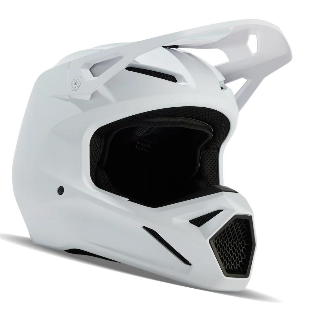 Helmet: FOX 2024 V1 SOLID Matte White