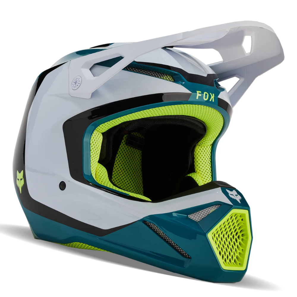 Helmet: FOX 2024 V1 NITRO Maui Blue