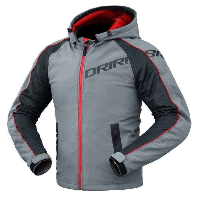 Jacket: DRIRIDER ATOMIC HOODY Grey