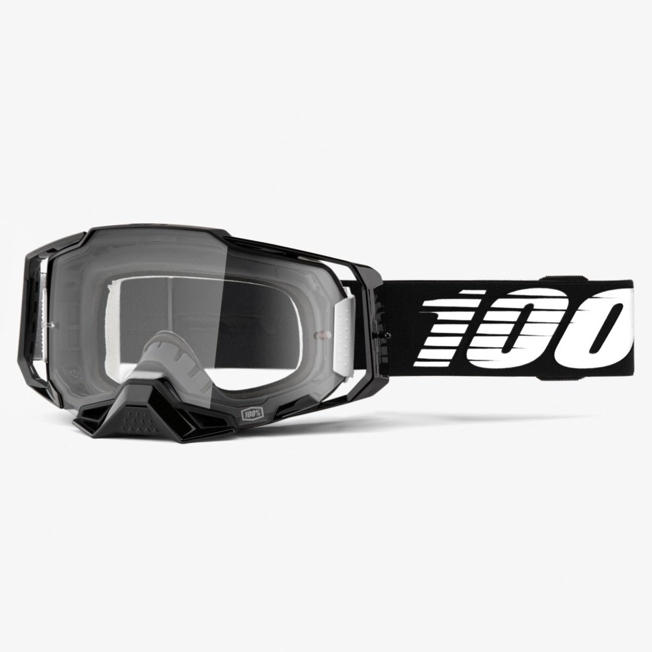 Goggles: 100% ARMEGA Black Clear