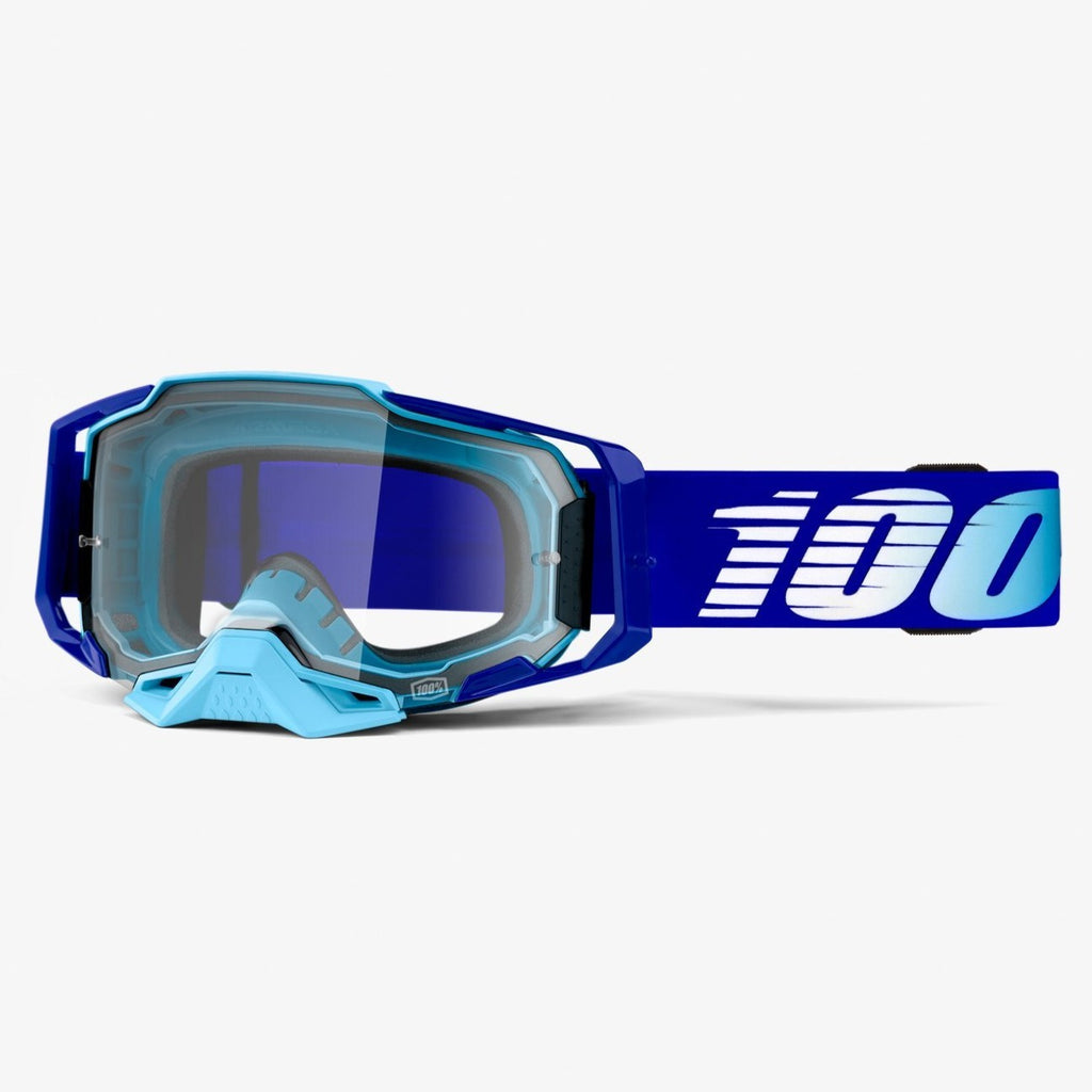 Goggles: 100% ARMEGA ROYAL Clear