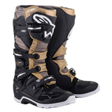 Boots: ALPINESTARS TECH 7 DRYSTAR ENDURO Black/Gray/Gold