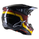 Helmet: ALPINESTARS SM5 VENTURE Blk/Red/Yellow