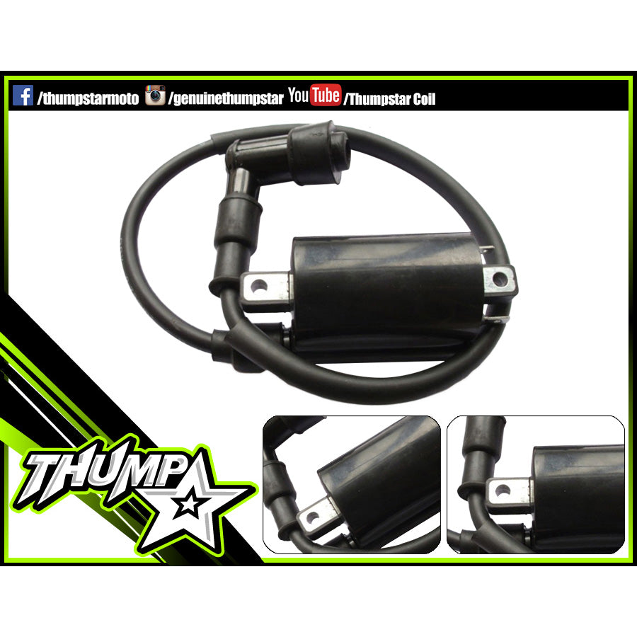 Electrical: THUMPSTAR IGNITION COIL 2 BOLT Black