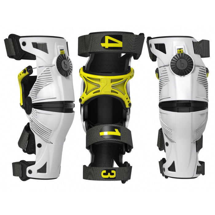 Protection: MOBIUS X8 Knee Braces White/Yellow