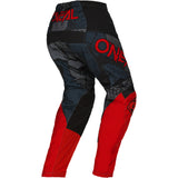 Pants: ONEAL 2022 ELEMENT CAMO Black/Red
