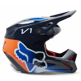 Helmet: FOX 2023 V1 TOXSYK DOT/ECE Midnight