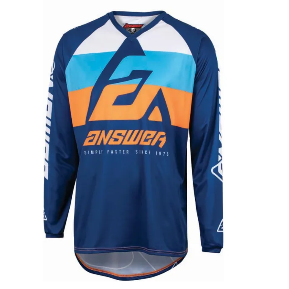 Jersey: ANSWER Youth A23 SYNCRON Blue/Hyper Org/Black