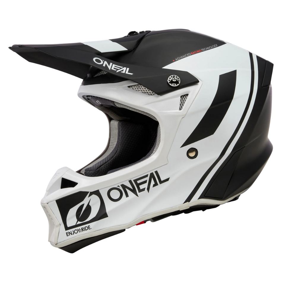 Helmet: ONEAL 2025 10SRS Flow Black/White