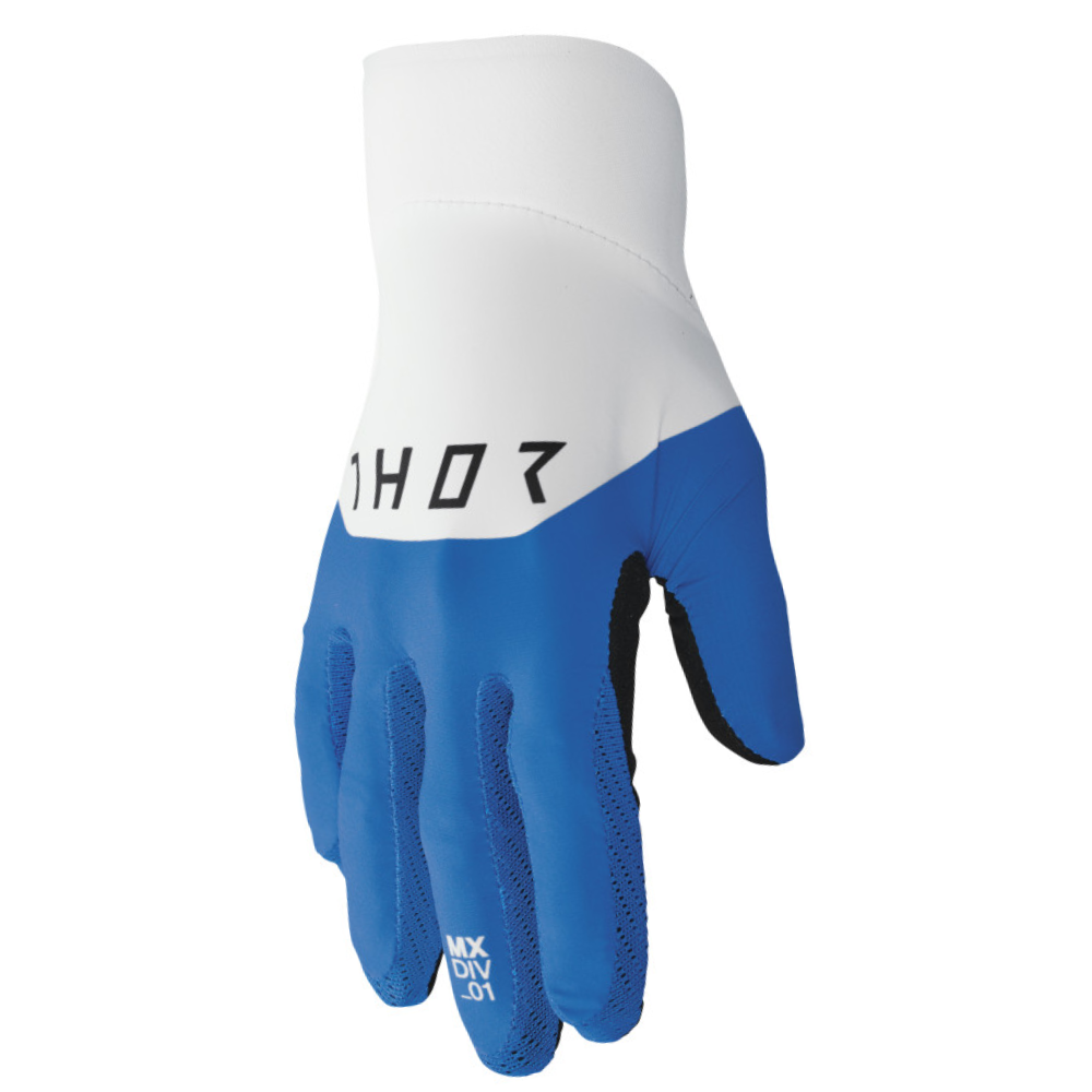 Gloves: THOR 2024 AGILE RIVAL Blue/White
