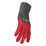 Gloves: THOR 2024 AGILE RIVAL Red/Charcoal