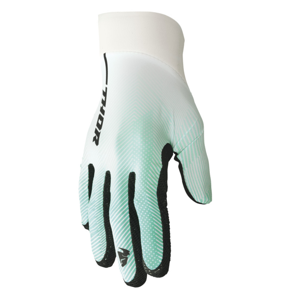 Gloves: THOR 2024 AGILE TECH White/Teal