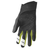 Gloves: THOR 2024 AGILE TECH Grey/Acid