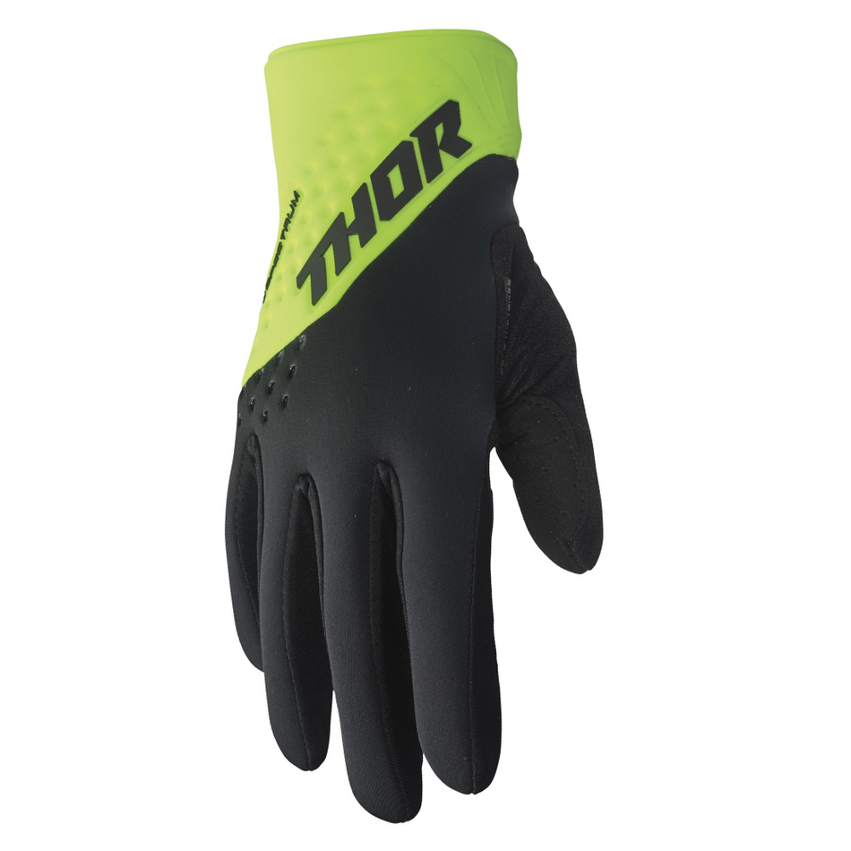 Gloves: THOR 2024 SPECTRUM COLD Acid/Black