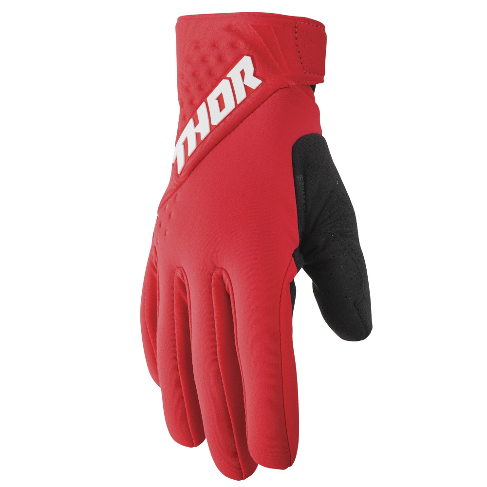 Gloves: THOR 2023 SPECTRUM COLD Red/White