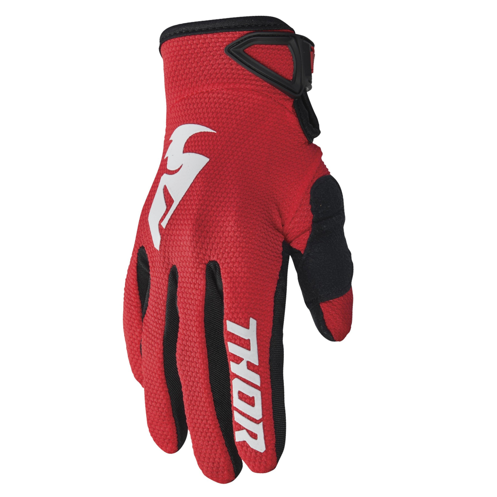 Gloves: THOR 2024 SECTOR Red/White