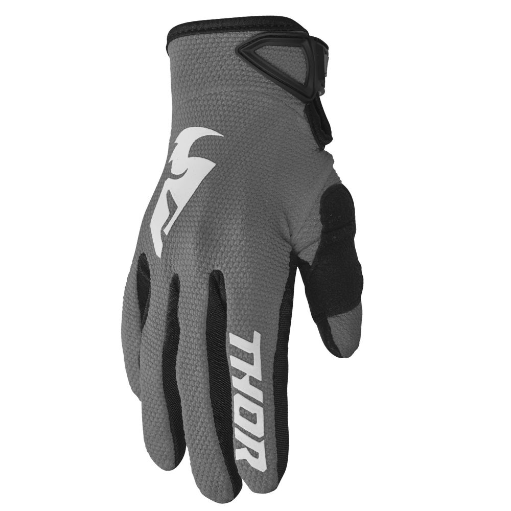 Gloves: THOR 2024 SECTOR Grey/White