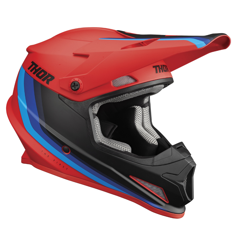 Helmet: THOR 2024 SECTOR MIPS RUNNER Red/Blue