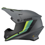 Helmet: THOR 2024 SECTOR MIPS RUNNER Grey/Teal