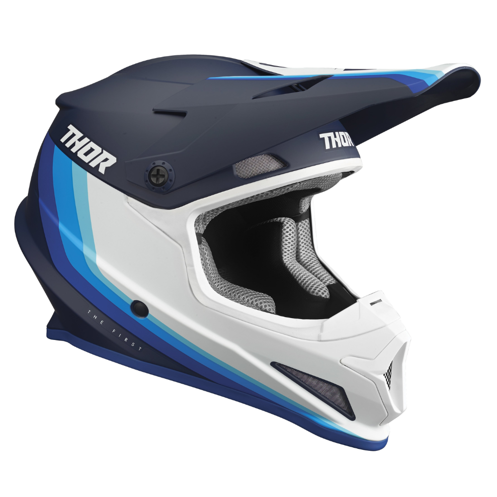 Helmet: THOR 2024 SECTOR MIPS RUNNER Navy/White