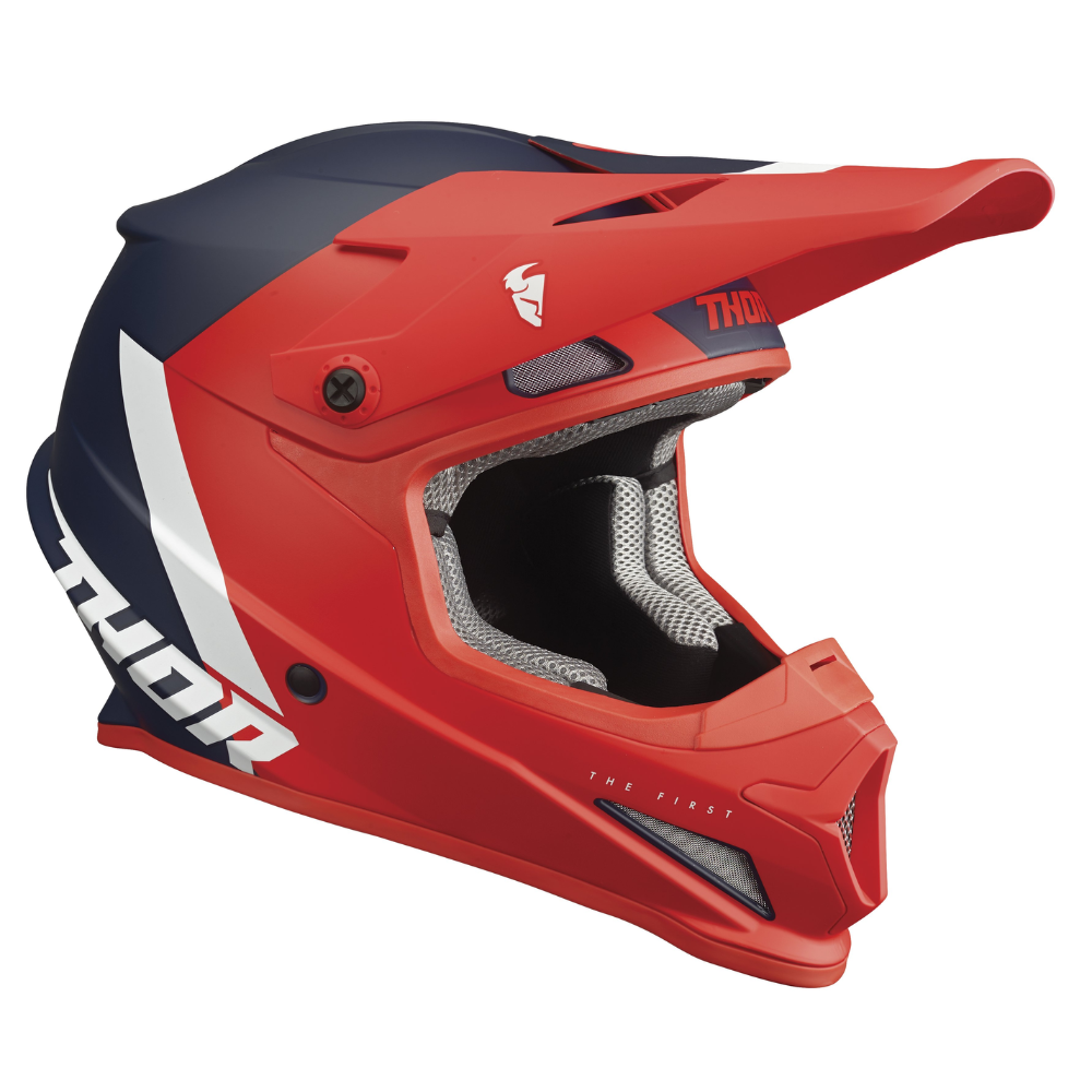 Helmet: THOR 2024 SECTOR CHEV Red/Navy