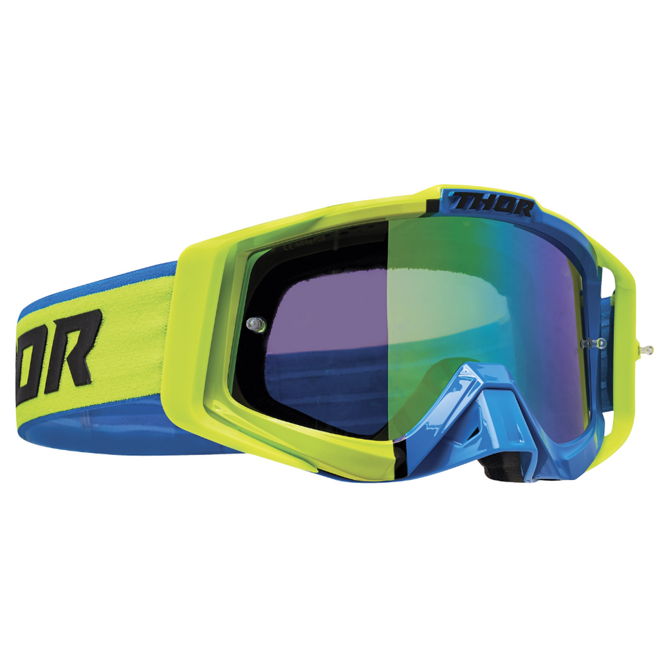 Goggles: THOR 2024 SNIPER Lime/Blue