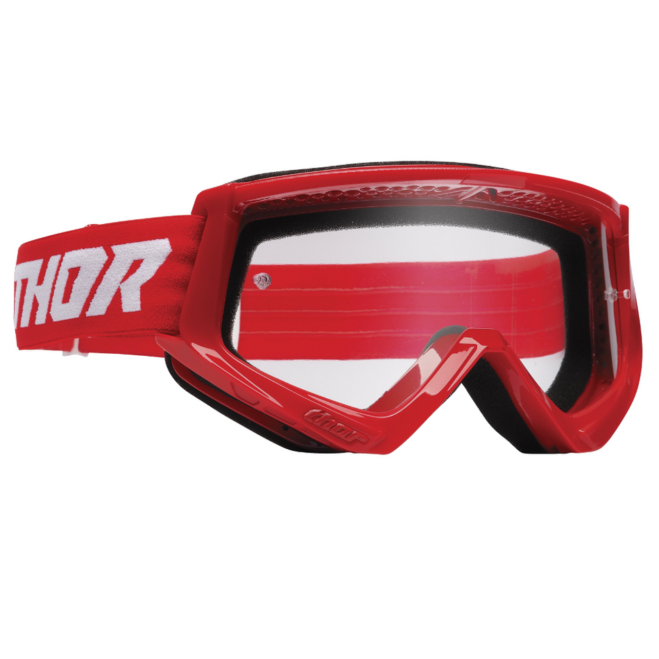 Goggles: THOR 2024 COMBAT RACER Red/White