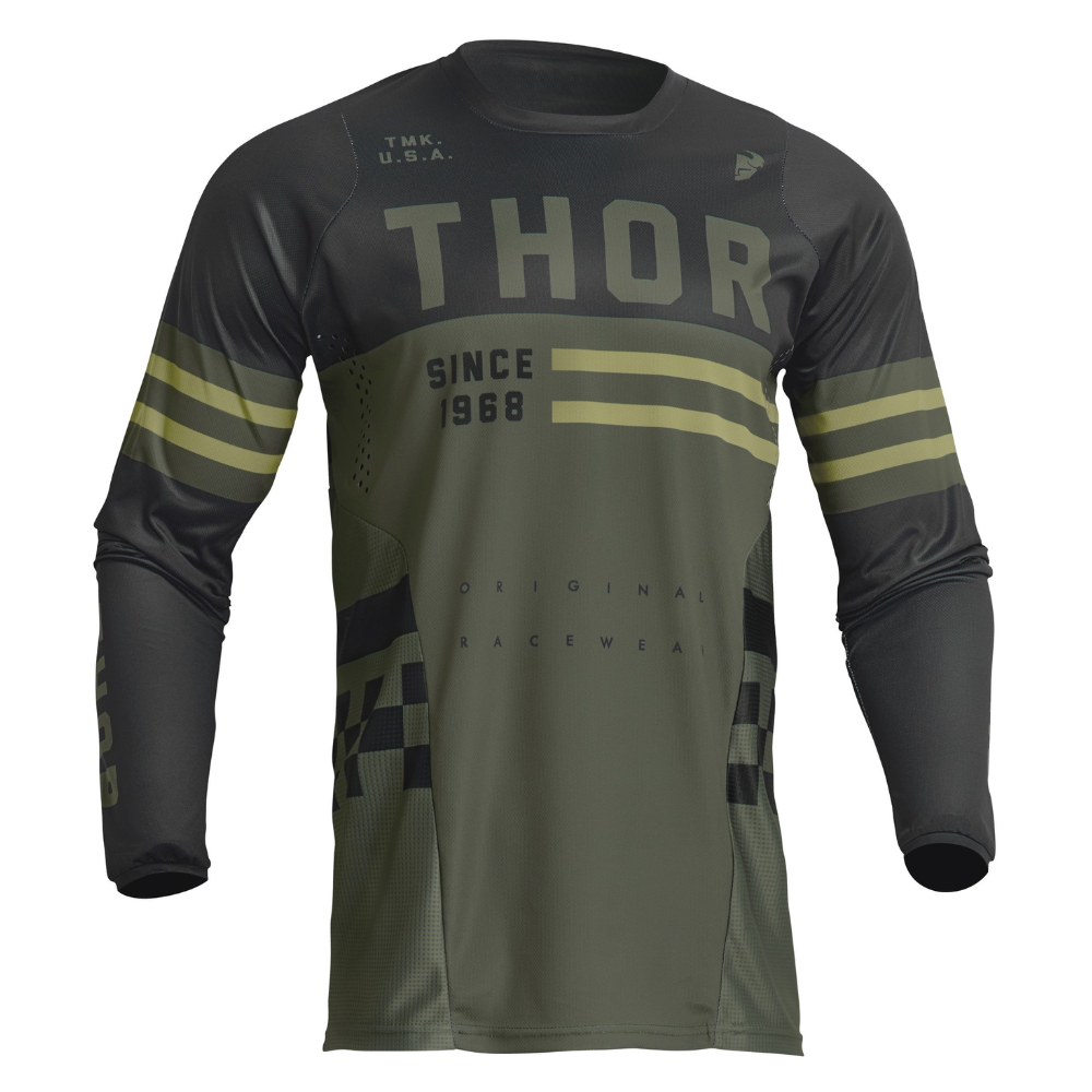 Jersey: THOR 2023 Youth PULSE COMBAT Army/Black