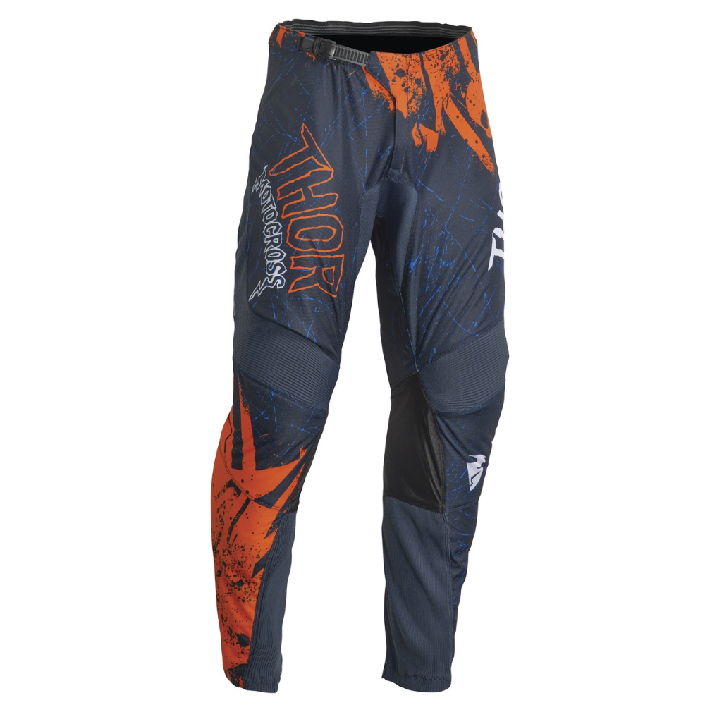 Pants: THOR 2024 Youth SECTOR GNAR Mid/Orange