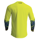 Jersey: THOR 2023 Youth SECTOR ATLAS Acid/Blue