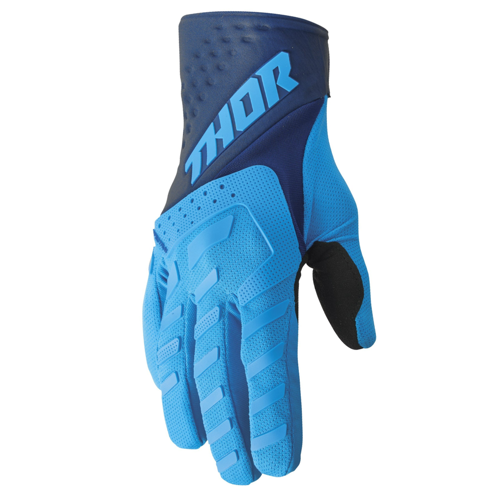Gloves: THOR 2023 Youth SPECTRUM Blue/Navy