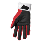 Gloves: THOR 2023 Youth SPECTRUM Red/White