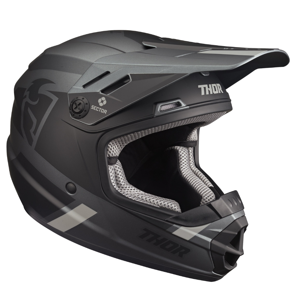 Helmet: THOR 2023 Youth SECTOR MIPS SPLIT Charcoal/Black