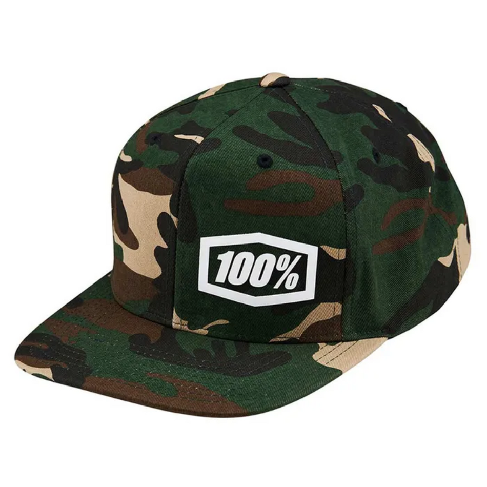 Hat: 100% MACHINE SNAPBACK Camo