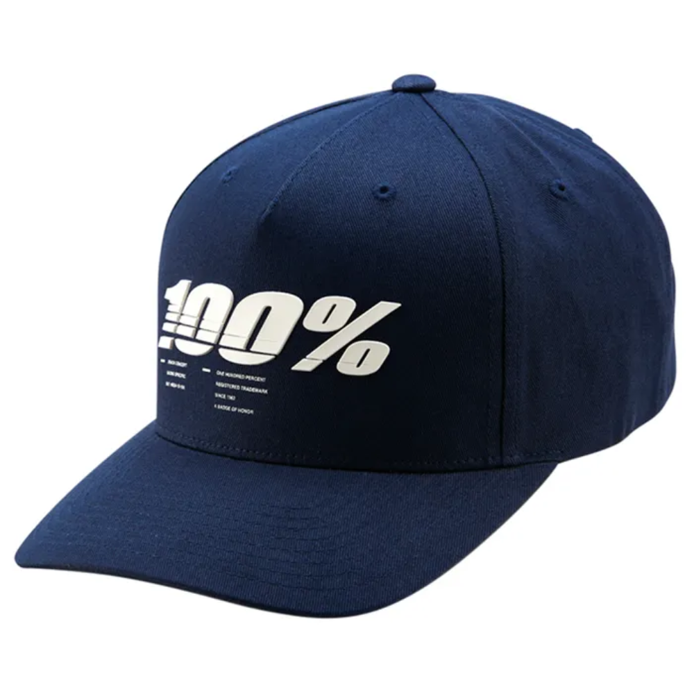 Hat: 100% STAUNCH X-FIT SNAPBACK Navy