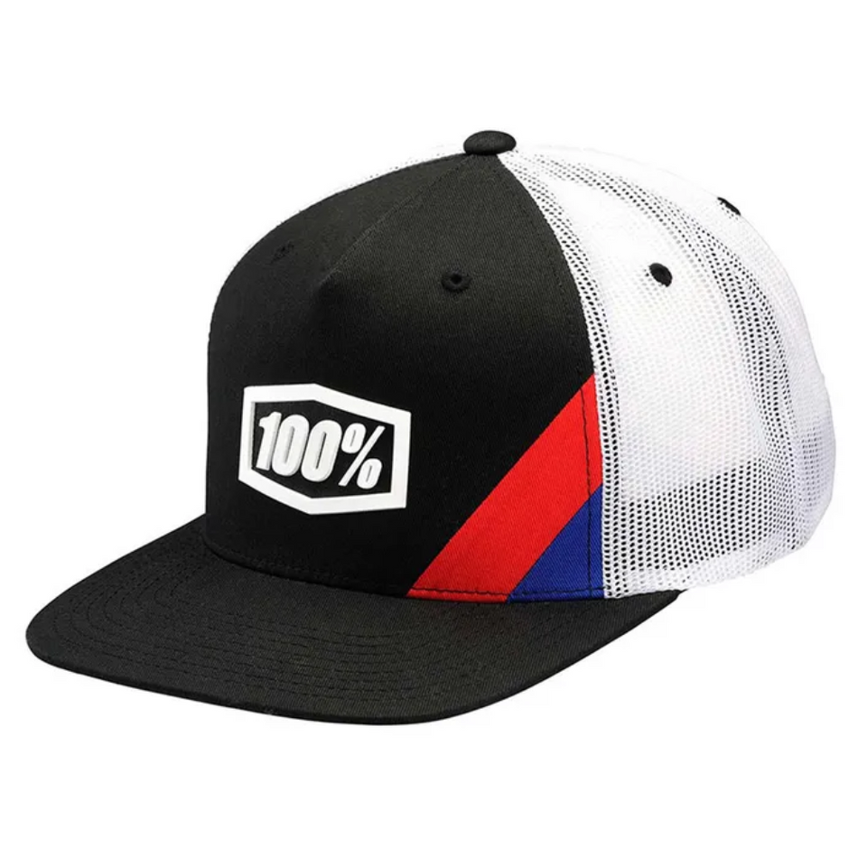 Hat: 100% CORNERSTONE TRUCKER Black