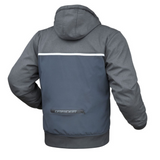 Jacket: DRIRIDER LEGION HOODY Navy/Grey