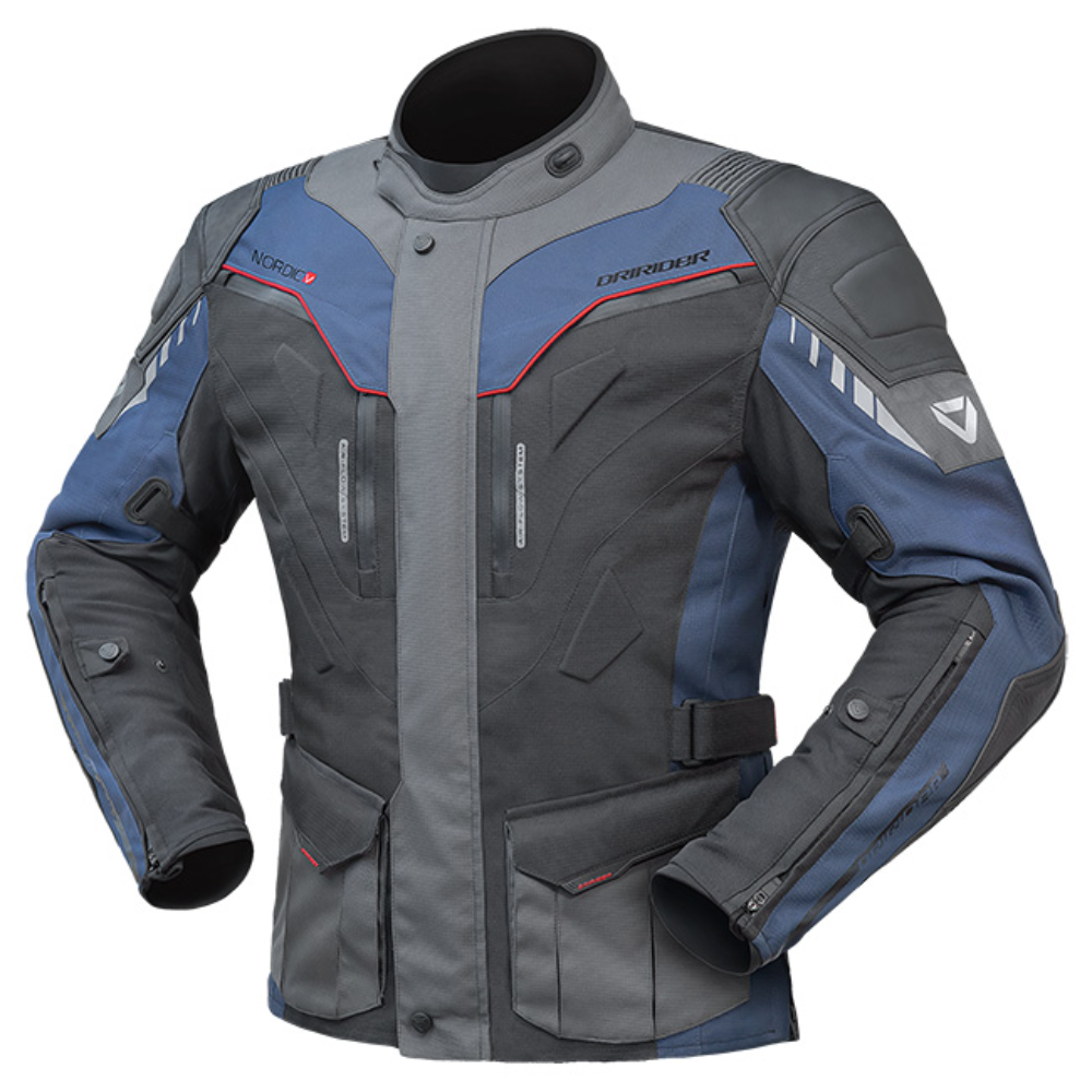 Jacket: DRIRIDER NORDIC V Navy/Grey