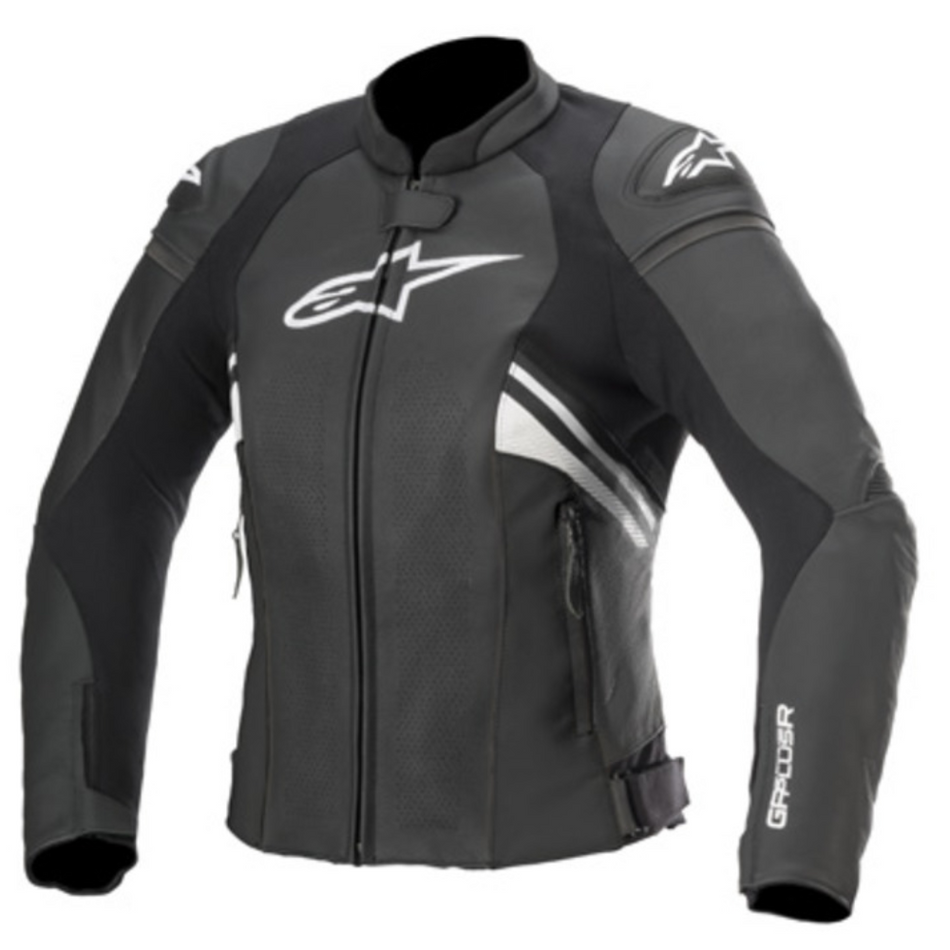 Jacket: ALPINESTARS WOMEN GP PLUS R V3 AIR LTH Black/White