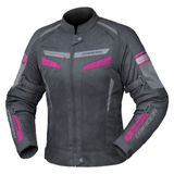 Jacket: DRIRIDER Ladies AIR-RIDE 5 Black/Pink