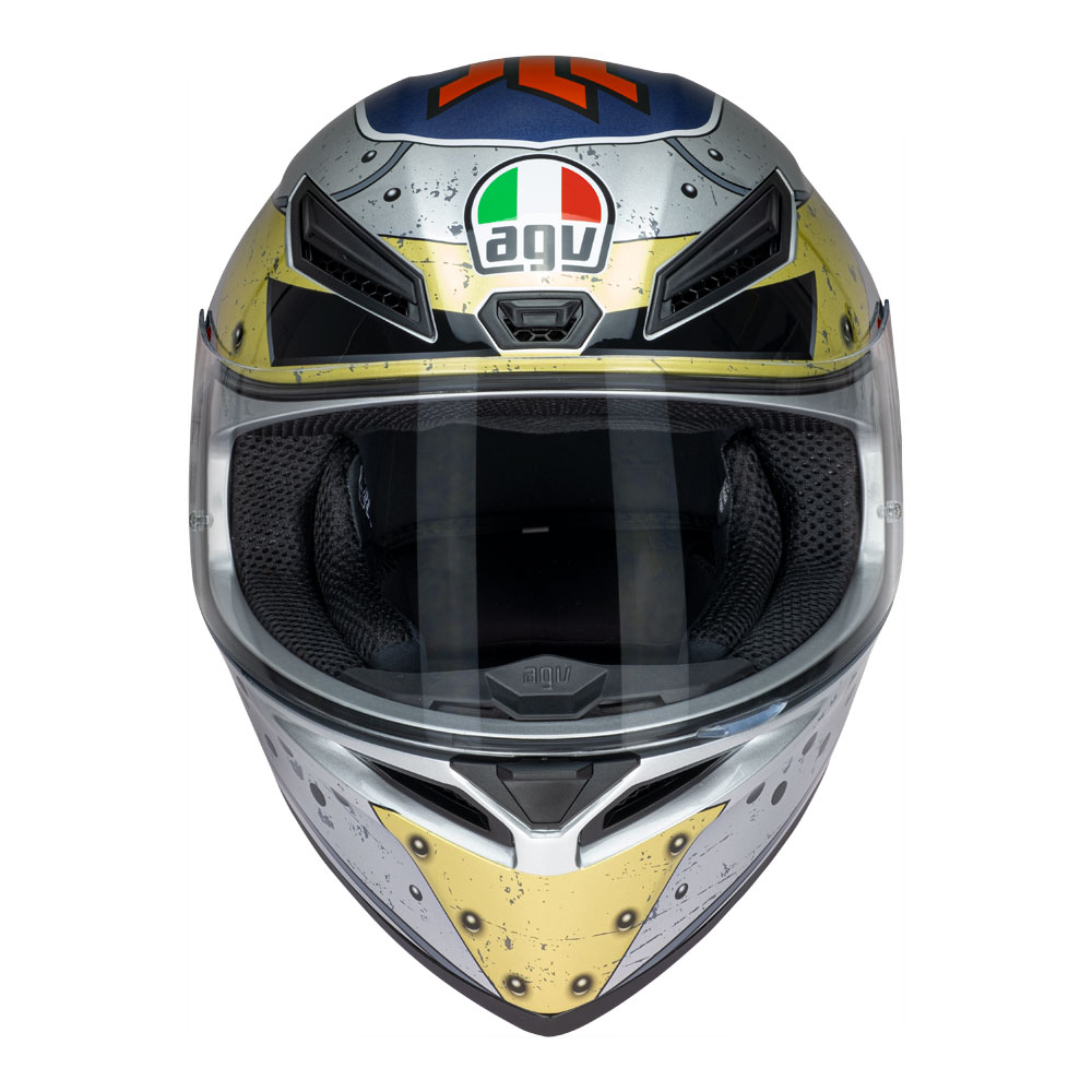 agv k1 helmet australia Helmet: AGV K-1 MILLER REPLICA – NO LIMITS MOTO