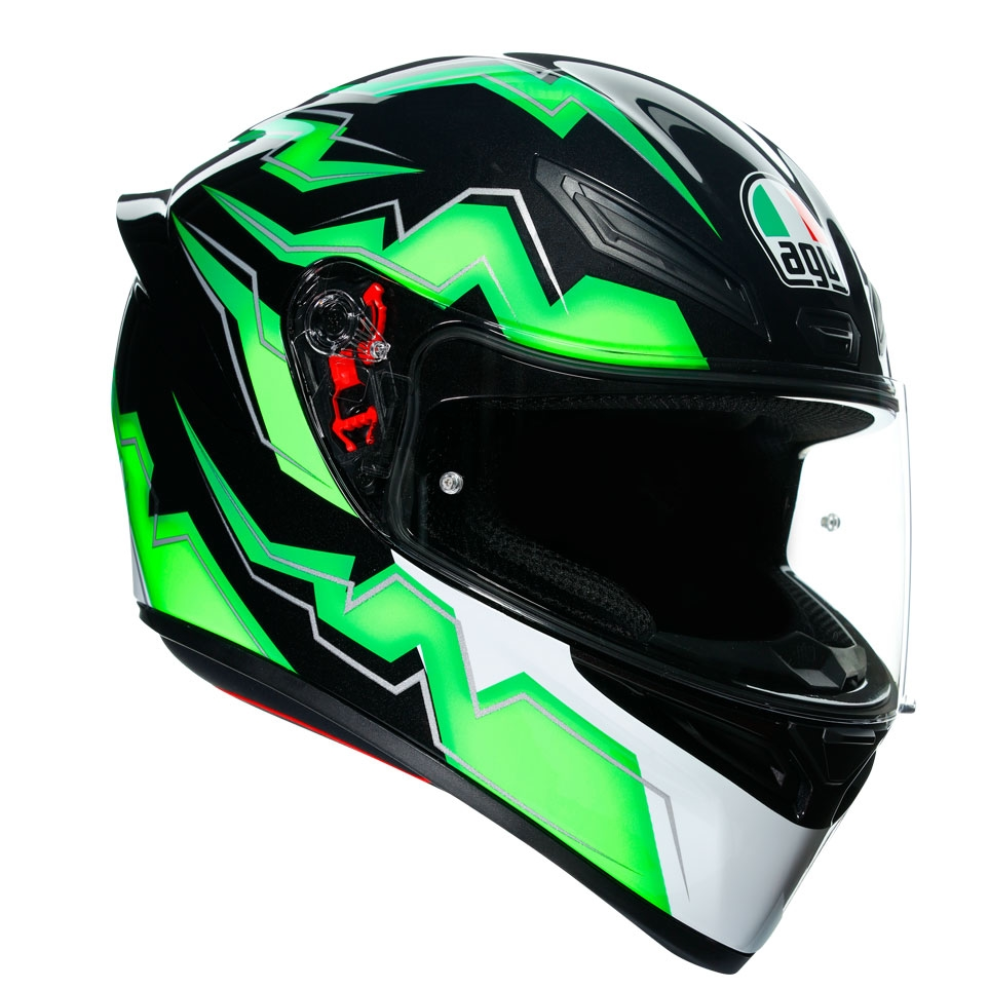 Helmet: AGV K-1 KRIPTON Blk/Green
