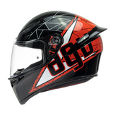 Helmet: AGV K-1 SHIFT Black/Red